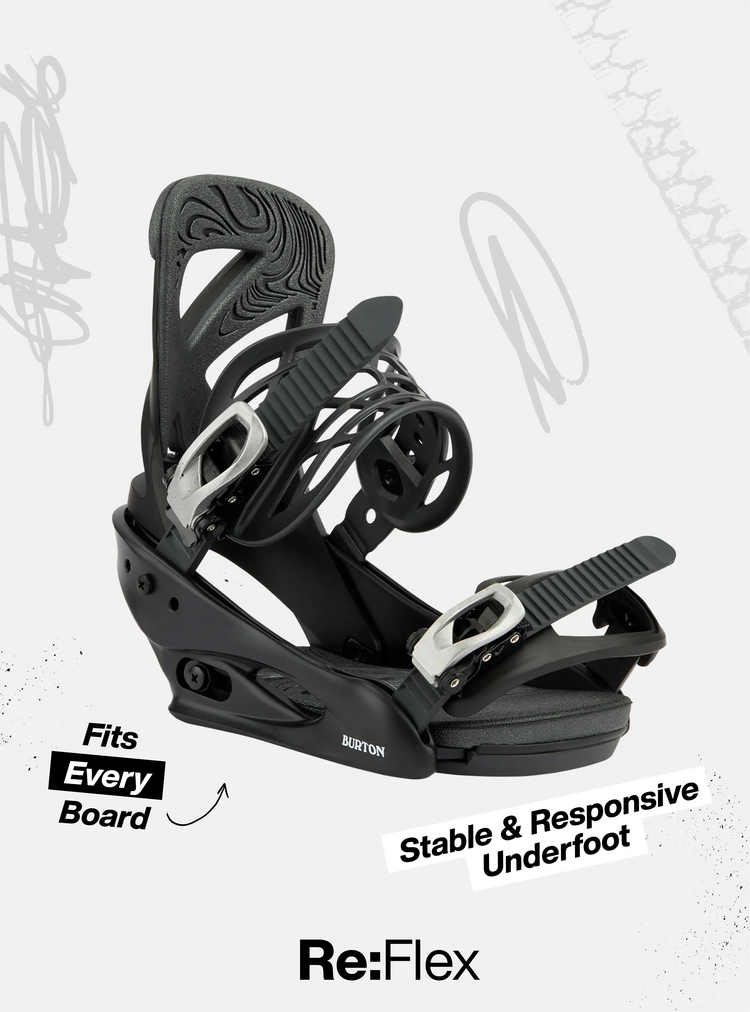 Burton MEN'S CARTEL SNOWBOARD BINDINGS