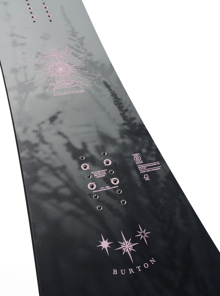 Burton MEN'S CULTIVATOR FLAT TOP SNOWBOARD