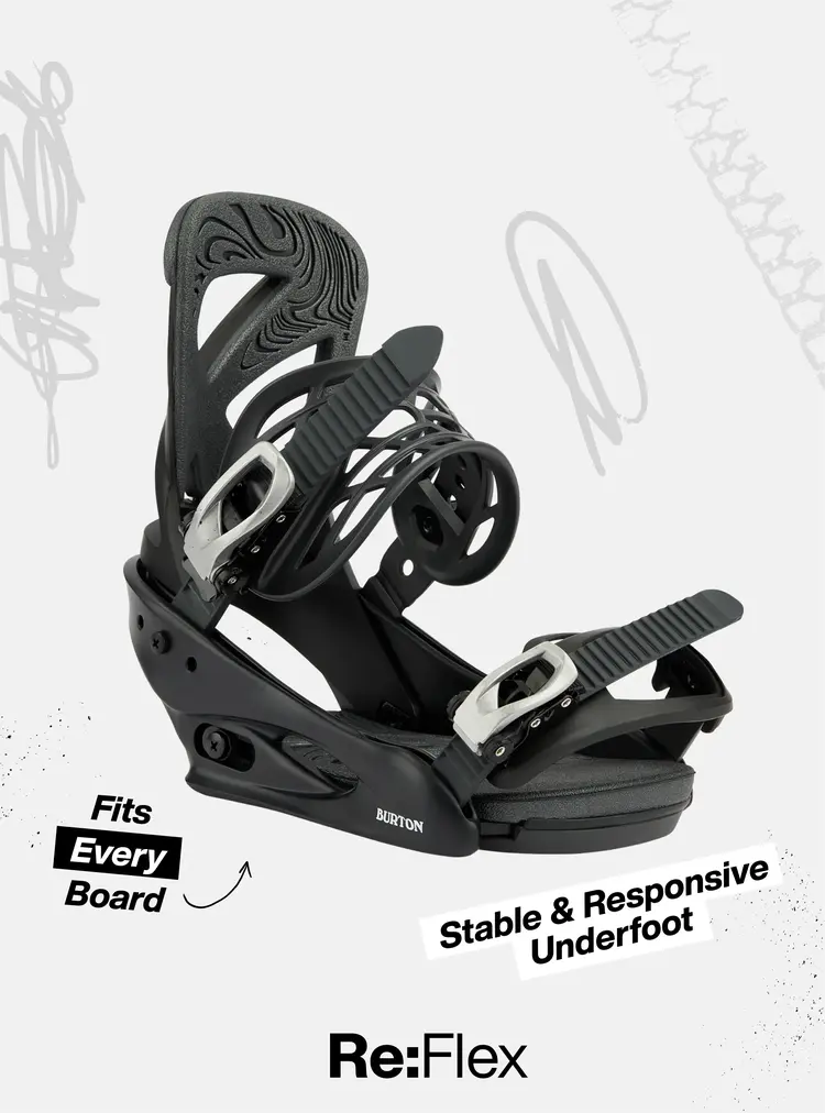 Burton HOMMES MISSION FIXATIONS DE SNOWBOARD
