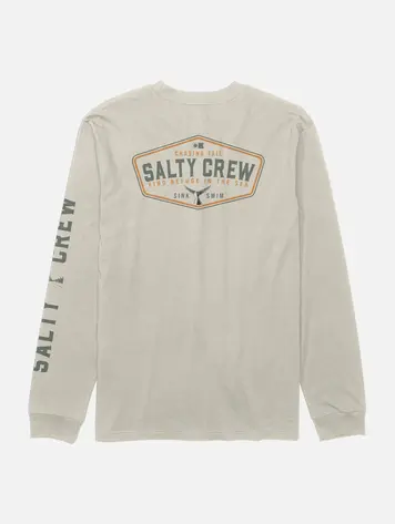 Salty crew MEN'S TAILFIN LONG SLEEVE TEE BONE