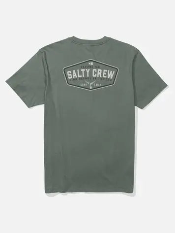Salty crew HOMMES TAILFIN CREW TEE LAUREL WREATH