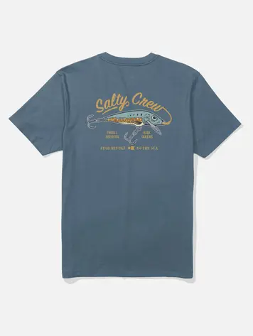 Salty crew MEN'S DECOY CREW TEE SLATE