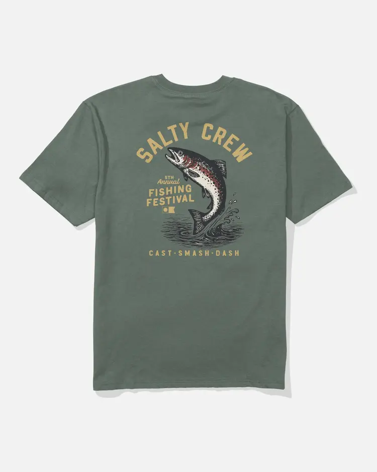 Salty crew MEN'S TROUT CLASSIC CREW TEE
