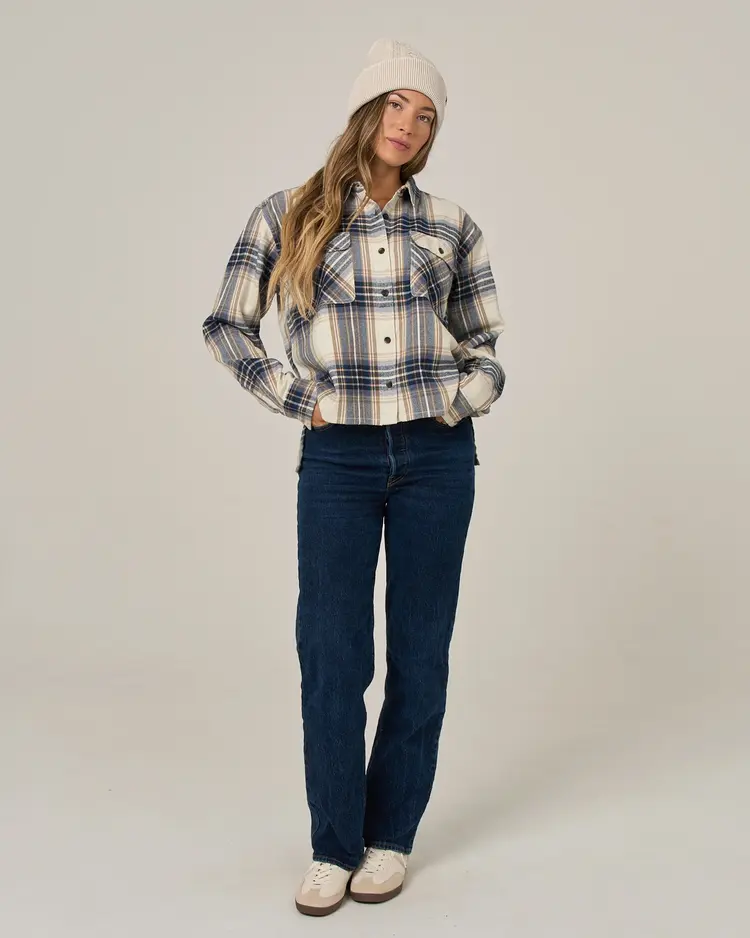 Salty crew WOMEN'S NOMAD FLANNEL