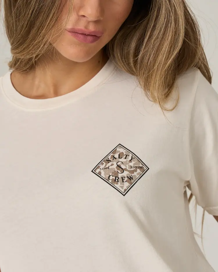 Salty crew WOMEN'S TIPPET FILL BOYFRIEND TEE