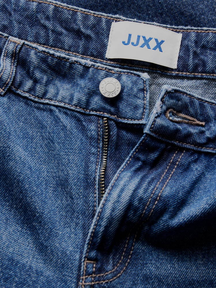 JJXX WOMEN'S FUJI BARREL MID WAIST JEANS