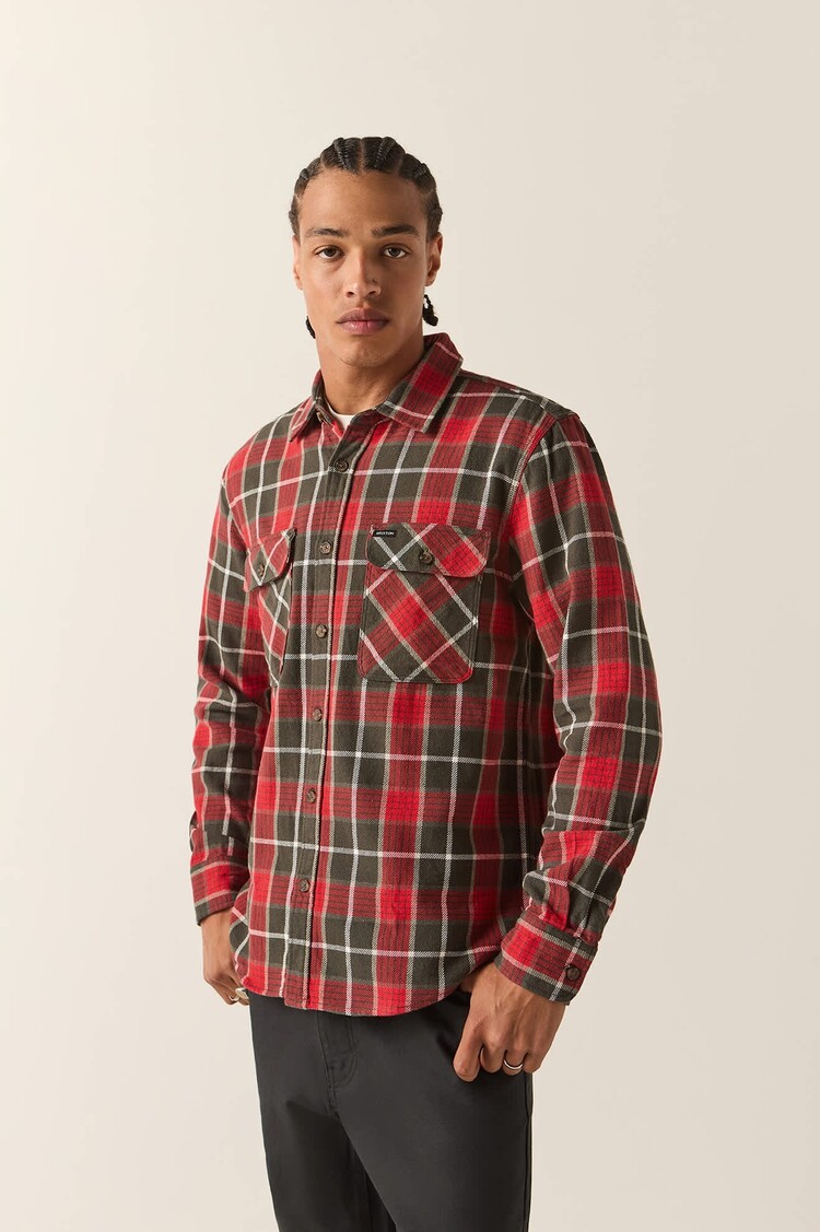Brixton HOMMES BOWERY FLANNEL