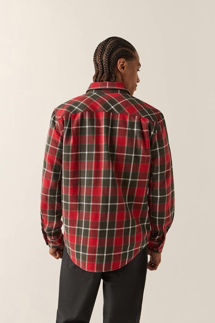Brixton HOMMES BOWERY FLANNEL