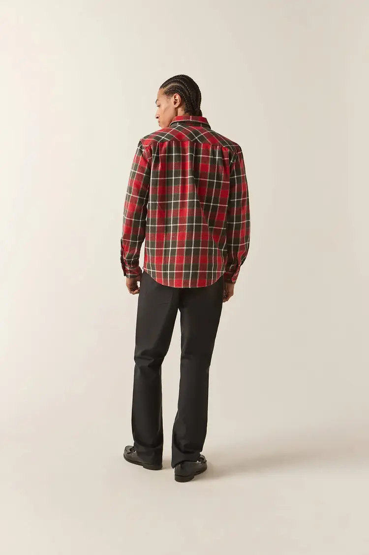 Brixton HOMMES BOWERY FLANNEL