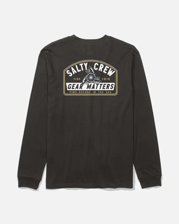 Salty crew MEN'S GEAR SHOP LONG SLEEVE TEE