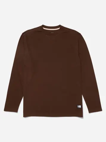 Salty crew HOMMES CAST OFF LONG SLEEVE THERMAL BROWN
