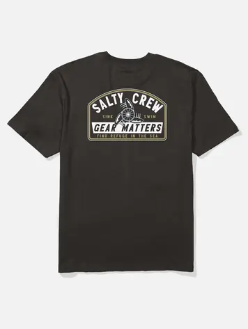 Salty crew MEN'S GEAR SHOP ORIGINAL TEE BLACK
