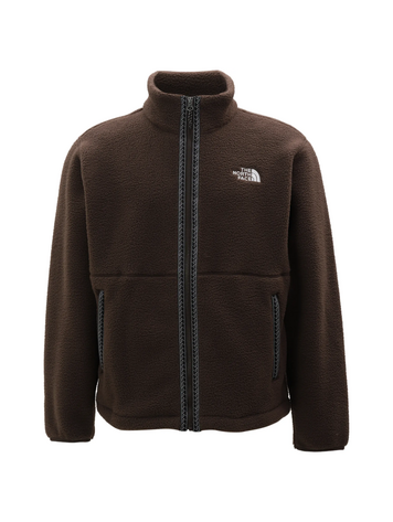 THE NORTH FACE MEN'S TNF FLEESKI 1/4 ZIP PULLOVER DARK CHESTNUT