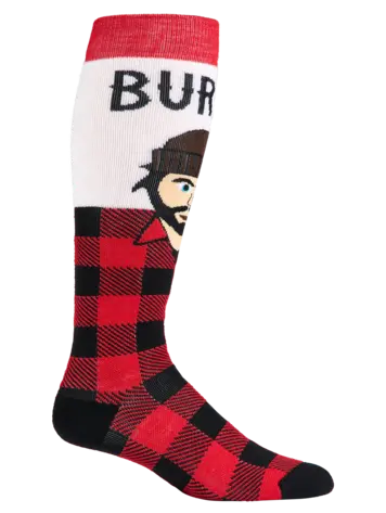Burton MEN'S PARTY LAP SOCKS LUMBERJACK