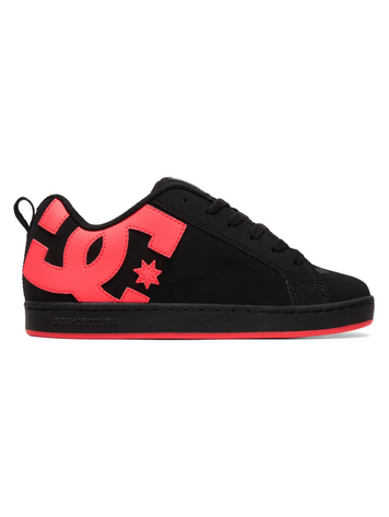 DC Shoes FEMMES COURT GRAFFIK SHOES BLACK/HOT PINK