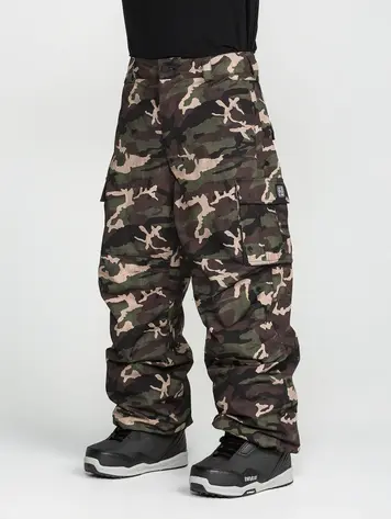 Volcom HOMMES NWRK 20K BAGGY PANTS CAMOFLAUGE