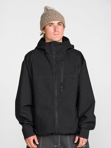 Volcom HOMMES TOP STITCH JACKET BLACK DENIM