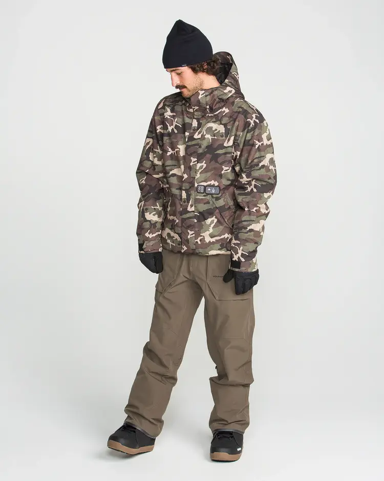 Volcom MEN'S ROAN BIB OVERALL