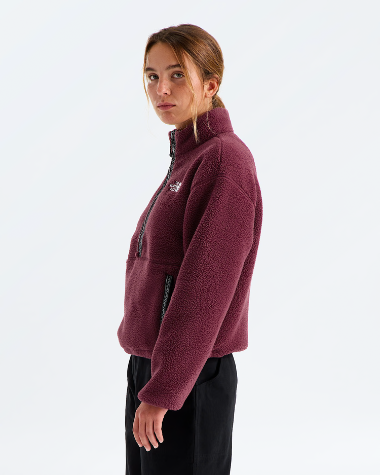 THE NORTH FACE WOMEN'S TNF FLEESKI 1/4 ZIP PULLOVER