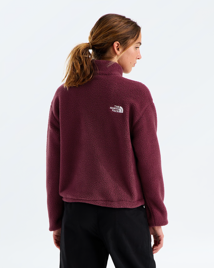 THE NORTH FACE WOMEN'S TNF FLEESKI 1/4 ZIP PULLOVER