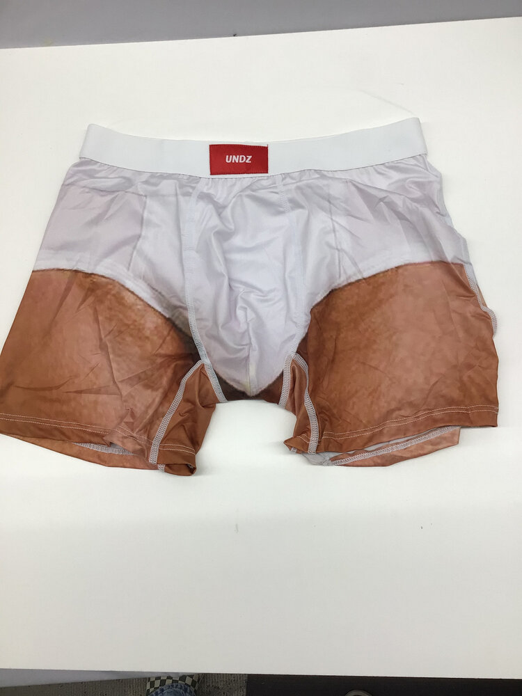 Undz MEN'S CLASSIC BOXER WHITE BRIEFS