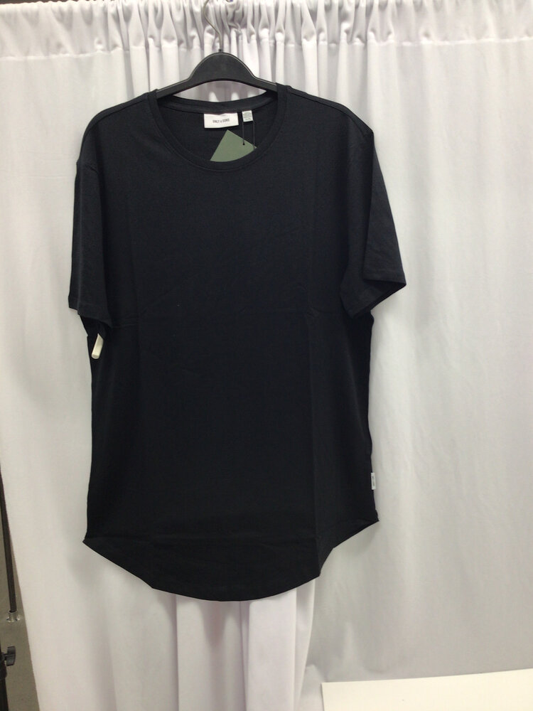 Only & Sons MATT LONGY T-SHIRT BLACK