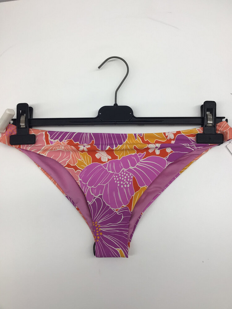 Roxy BELL BOTTTOM BLOOMS HIPSTER CHEEKY BAS DE BIKINI LILAC MULTI