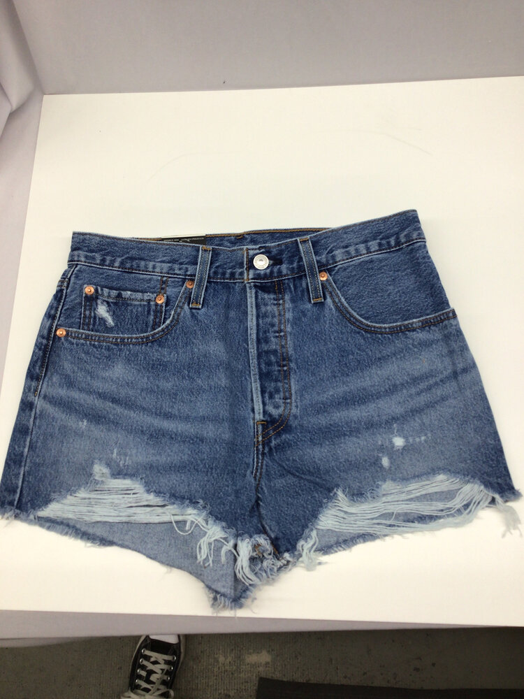 Levis WOMEN'S 501 ORIGINAL DENIM SHORTS