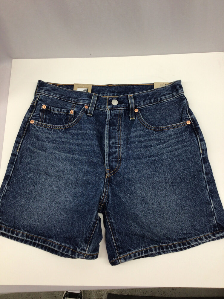 Levis FEMMES MID THIGH DENIM SHORTS PLEASED TO MEET YOU