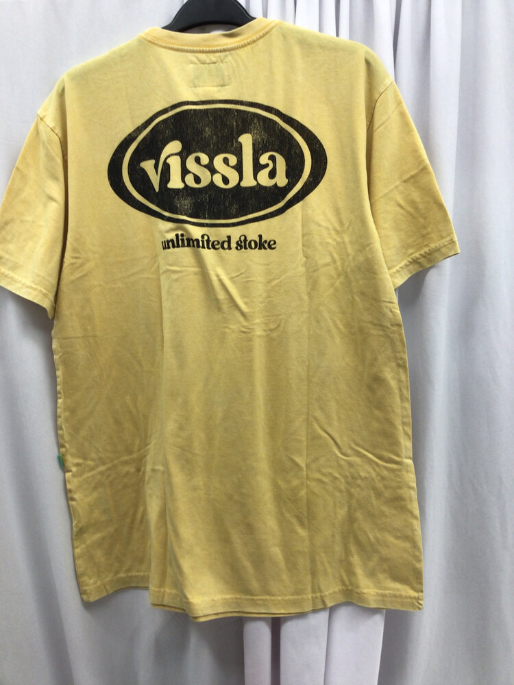 Vissla HOMMES UNLIMITED COSMIC WASH SHORT SLEEVE TEE ALE