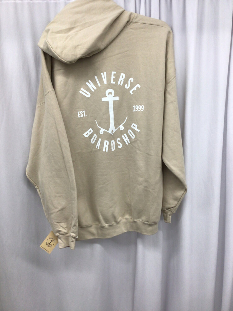 Universe Boardshop ANCRE PULLOVER SAND/WHITE