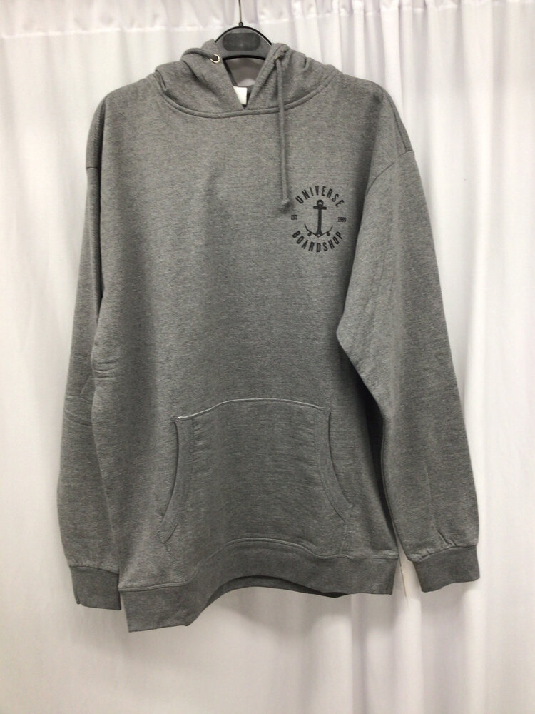 Universe Boardshop MEN'S ANCRE PULLOVER STITCH GREY/BLACK