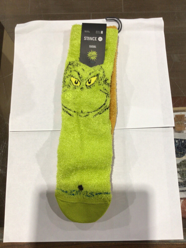Stance HOMMES FTPA THE GRINCH X STANCE GRINCH AND MAX CREW SOCKS