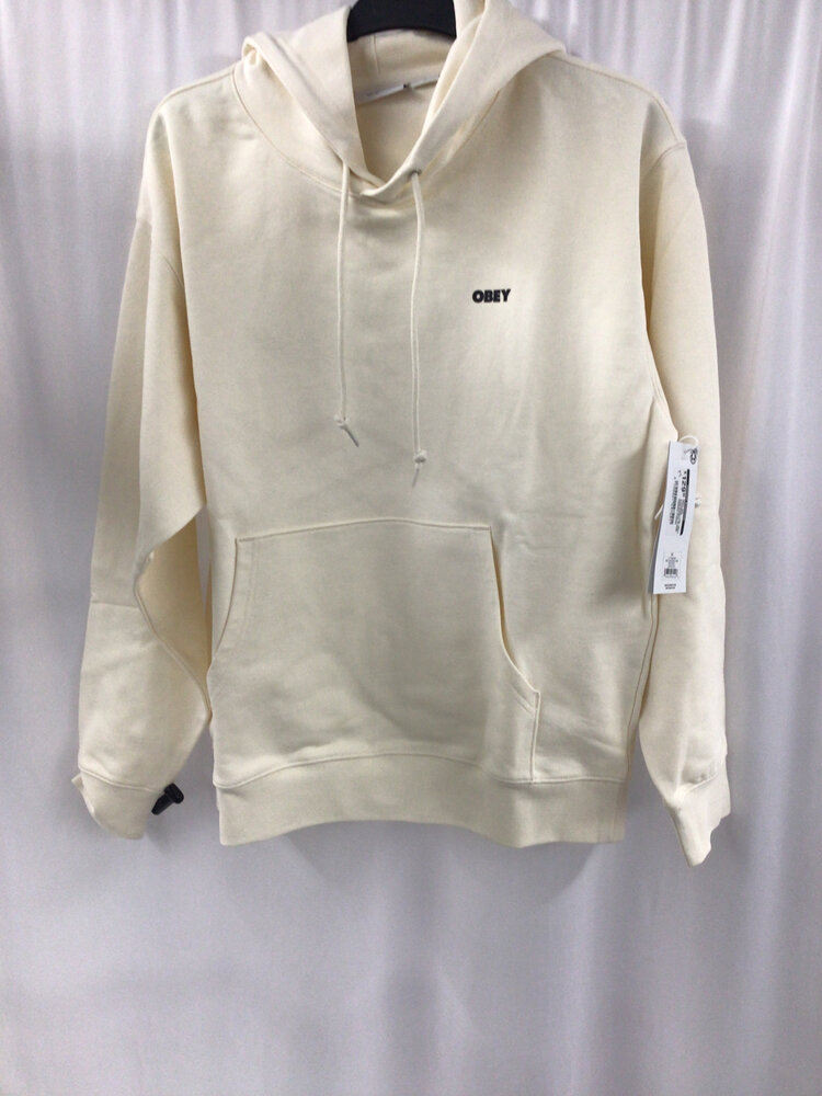 Obey MEN'S OBEY ICON STENCIL FLAME HOODED FLEECE