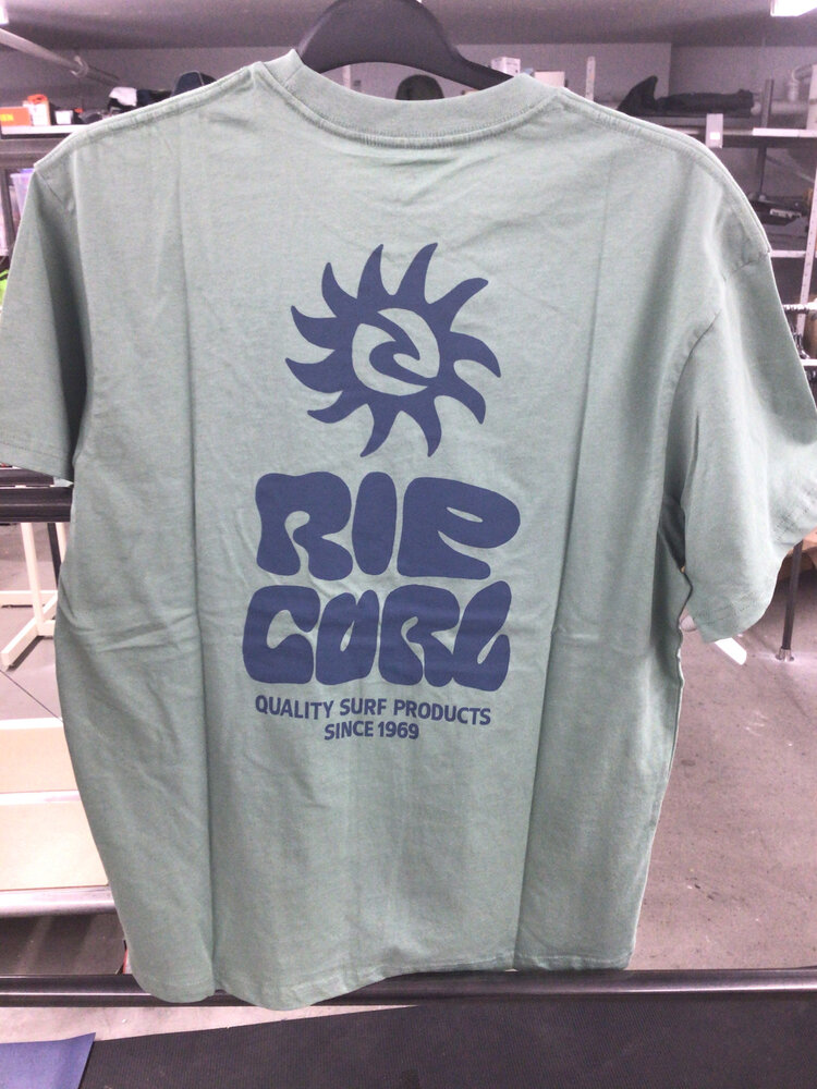 RIP CURL HOMMES PACIFIC RINSE GLASS OFF TEE