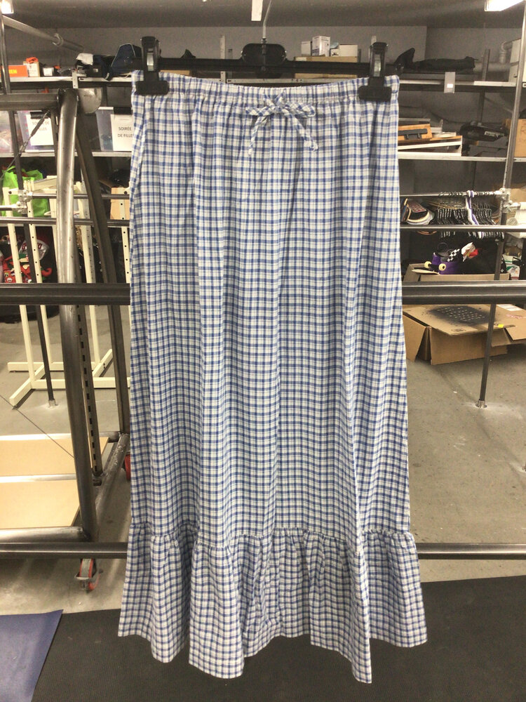 Rhythm FEMMES LOLA CHECK TIERED MAXI SKIRT