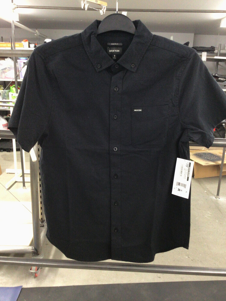 Brixton MEN'S SANFORD OXFORD SHORT SLEEVE SHIRT