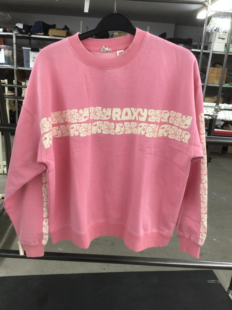 Roxy WOMEN'S LINEUP OVERSIZED CREW