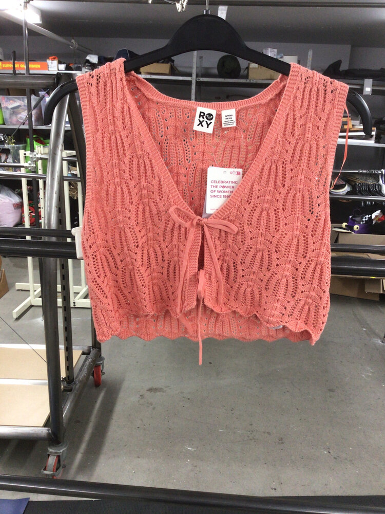Roxy WOMEN'S BEACH BOUND CROCHET VEST