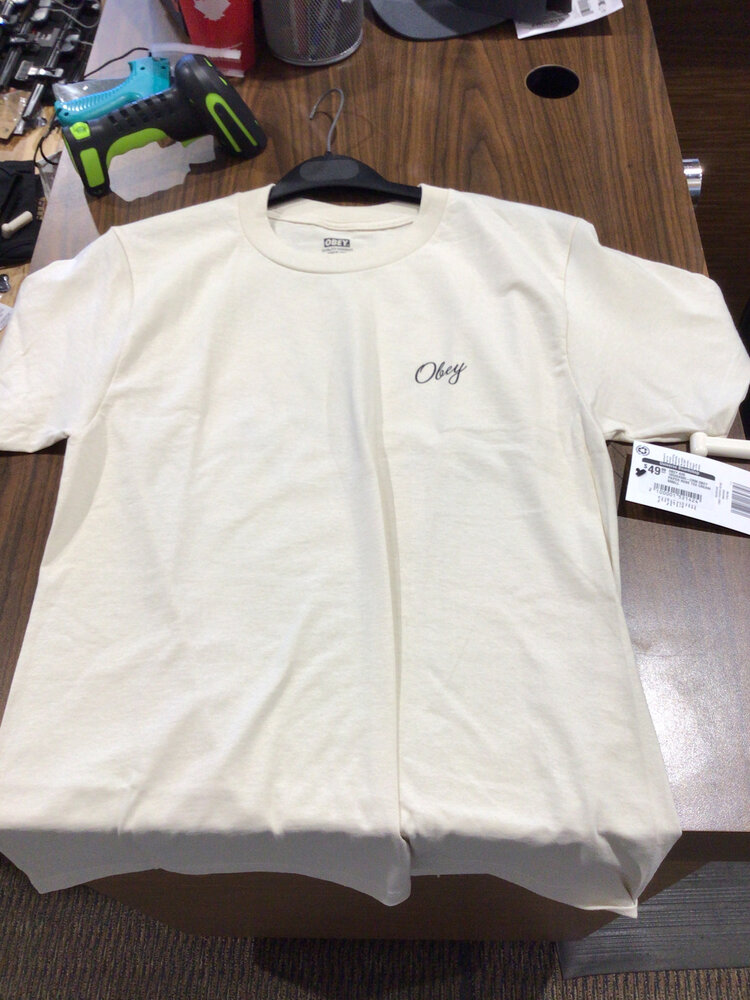 Obey MEN'S OBEY PAPER ROSE T-SHIRT
