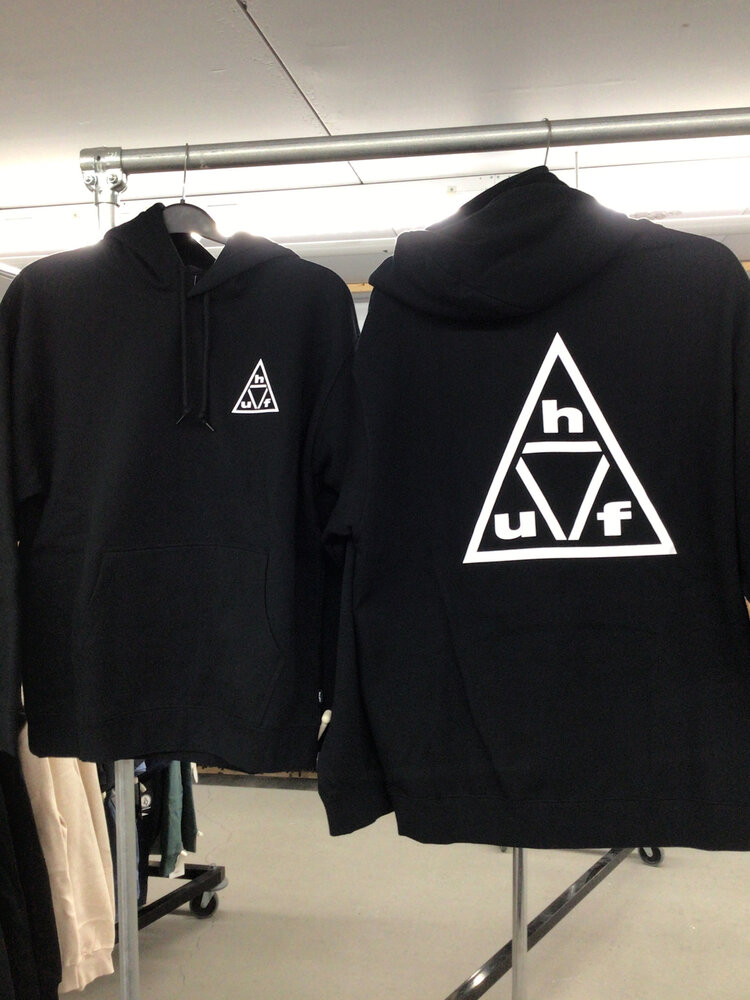 HUF HOMMES TRIPLE TRIANGLE PULLOVER HOODIE