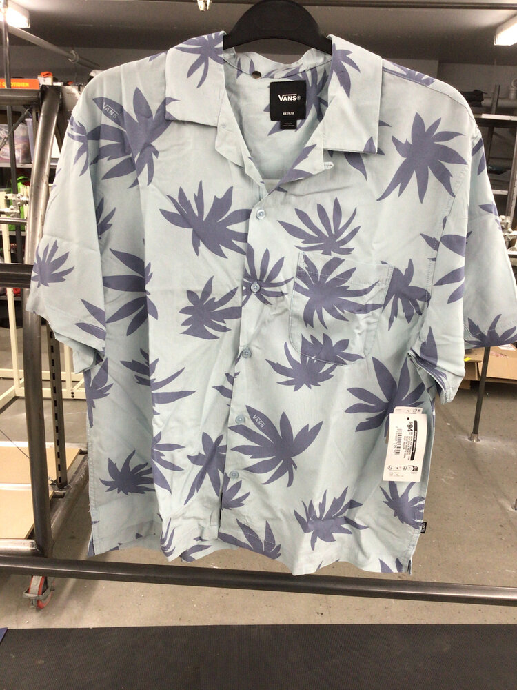 Vans HOMMES VAN DOREN PRINTED CAMP SHORT SLEEVE SHIRT