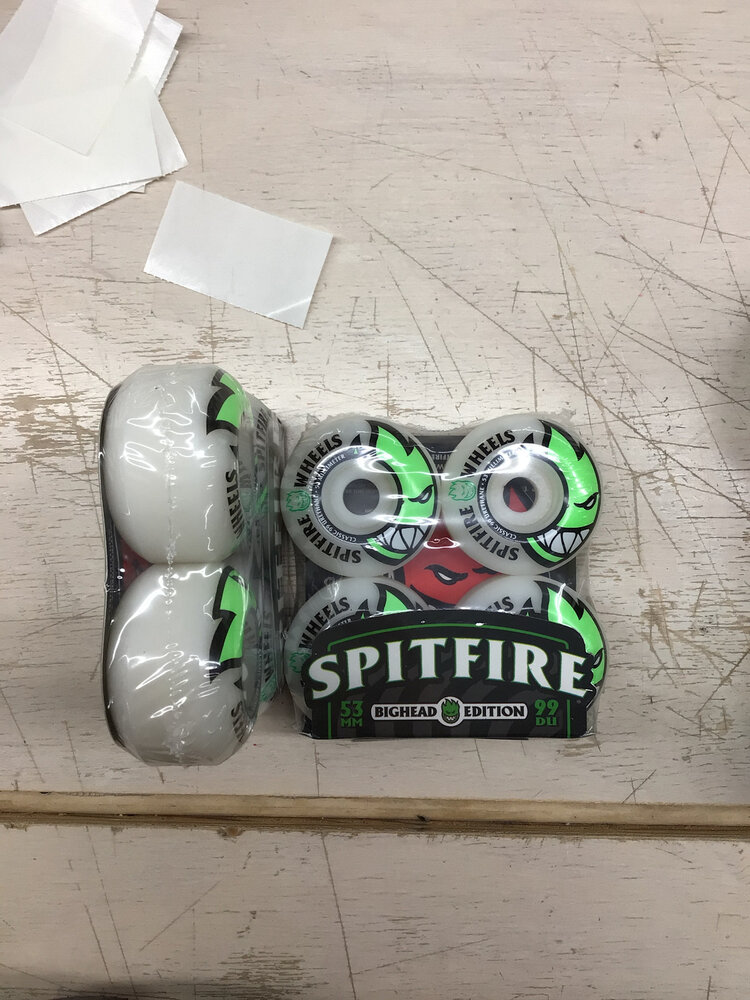 Spitfire 99D BIGHEAD WHEELS WHITE
