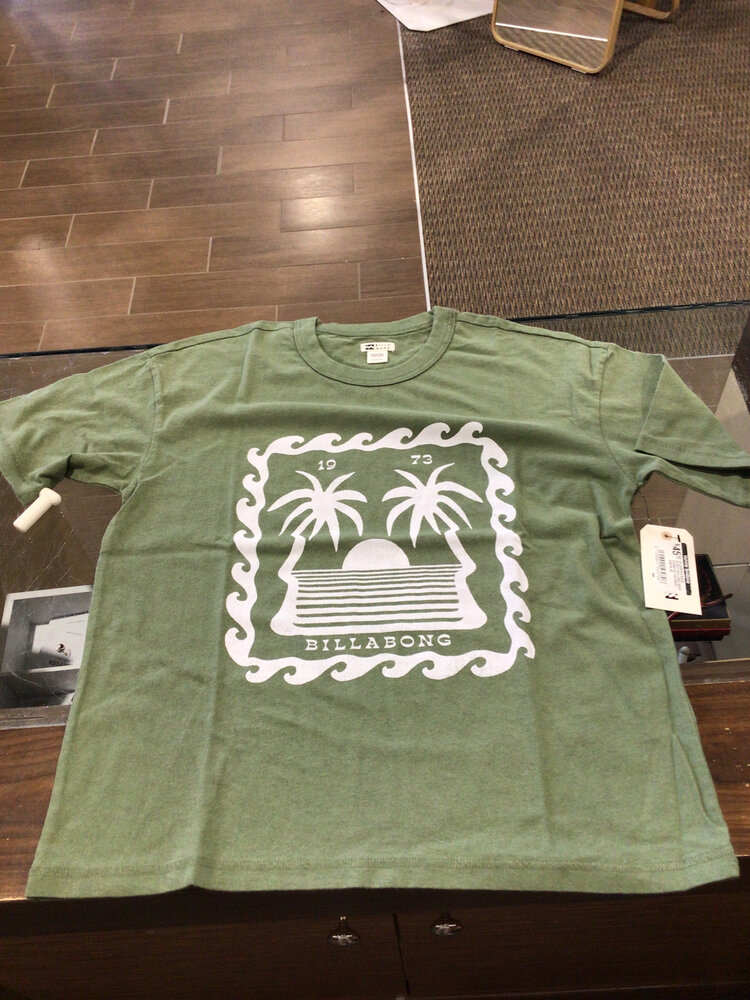 Billabong WOMEN'S WAVE STAMP SHORT SLEEVE T-SHIRT