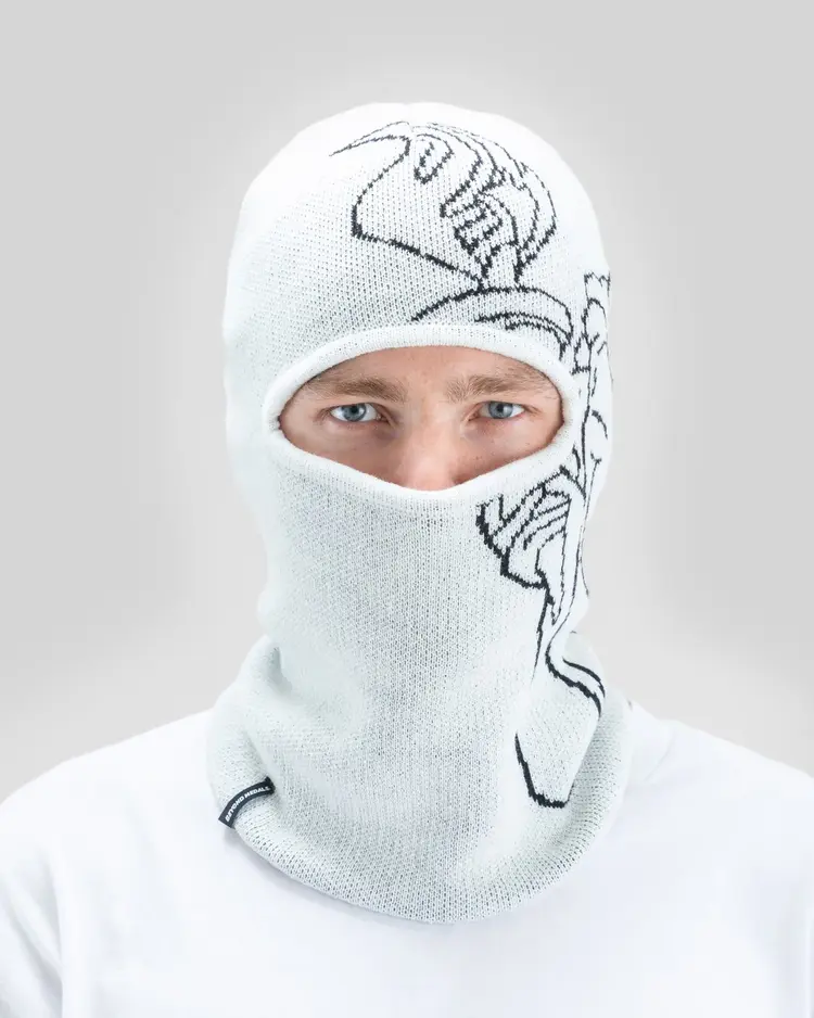 Beyond Medals HOMMES JACQUARD KNIT BALACLAVA ANGEL