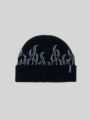 Beyond Medals MEN'S 00S FLAME BEANIE BLACK