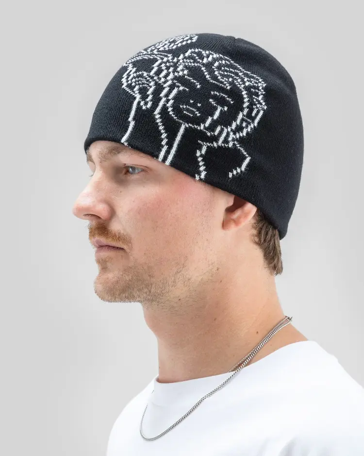Beyond Medals HOMMES JACQUARD ANGEL BEANIE