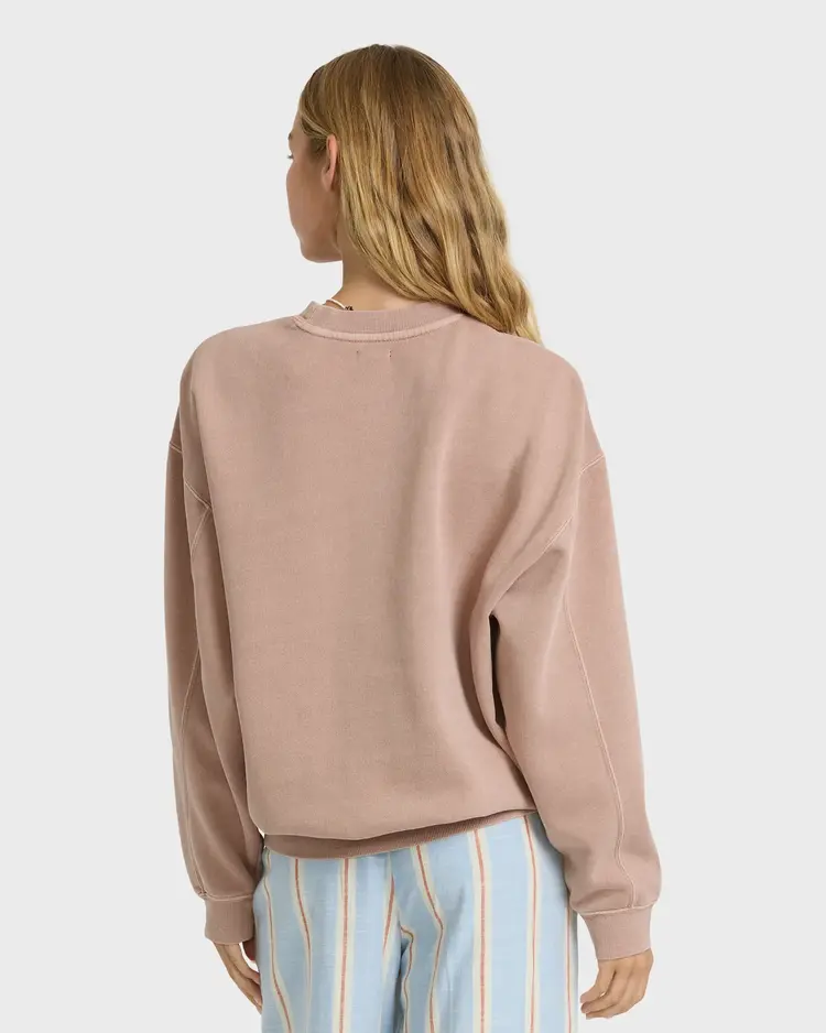 Billabong WOMEN'S VIBES KENDAL CREWNECK SWEATSHIRT