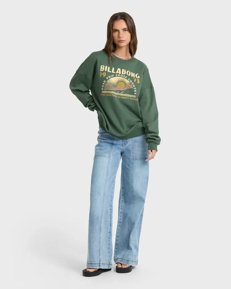 Billabong FEMMES WARM MEMORIES CREWNECK SWEATSHIRT