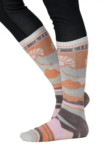 Notice the reckless WOMEN'S GOOD LIFE MERINO SKI SOCKS